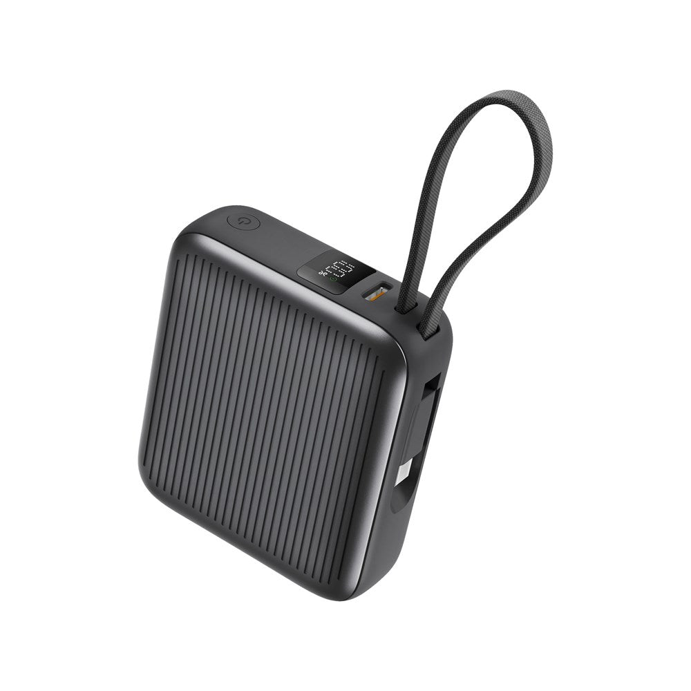 ENERGEA INTEGRA MINI 35, 10000MAH POWERBANK WITH BUILT IN USB-C CABLE PD35W