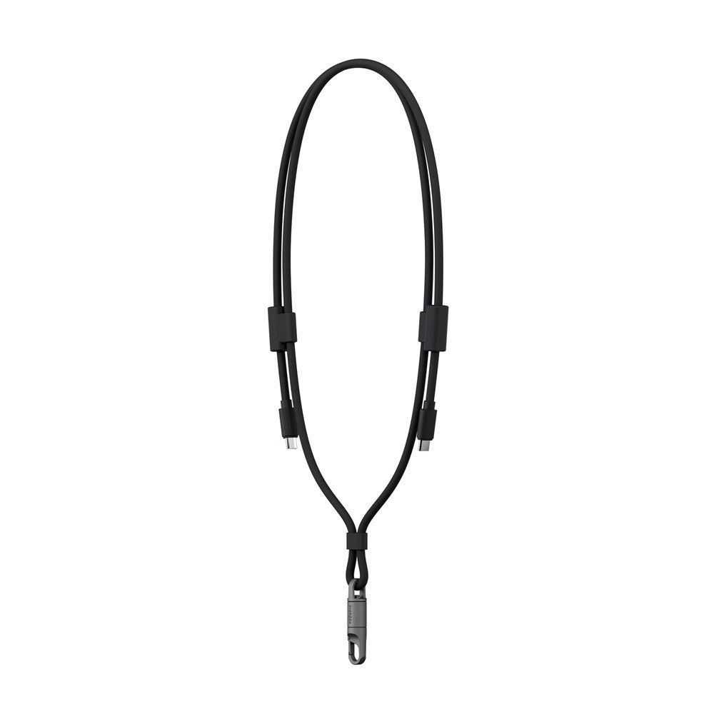 ENERGEA LASSO LANYARD C-C CABLE 480MBPS, 240W WITH LANYARD CARD 1.5M