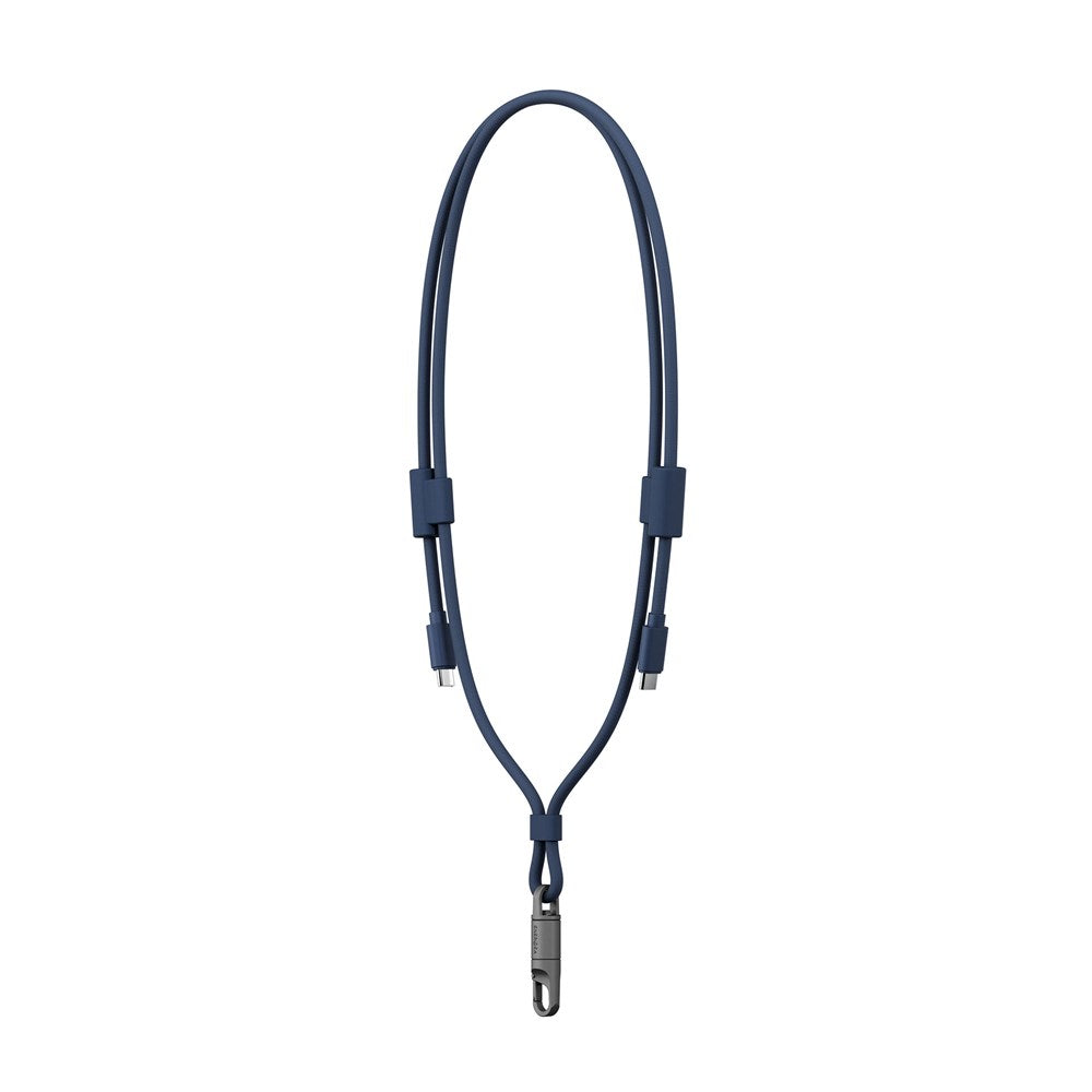 ENERGEA LASSO LANYARD C-C CABLE 480MBPS, 240W WITH LANYARD CARD 1.5M
