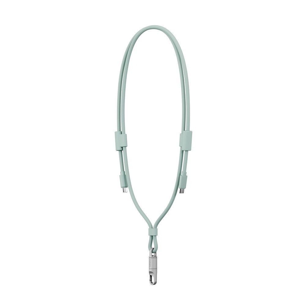 ENERGEA LASSO LANYARD C-C CABLE 480MBPS, 240W WITH LANYARD CARD 1.5M