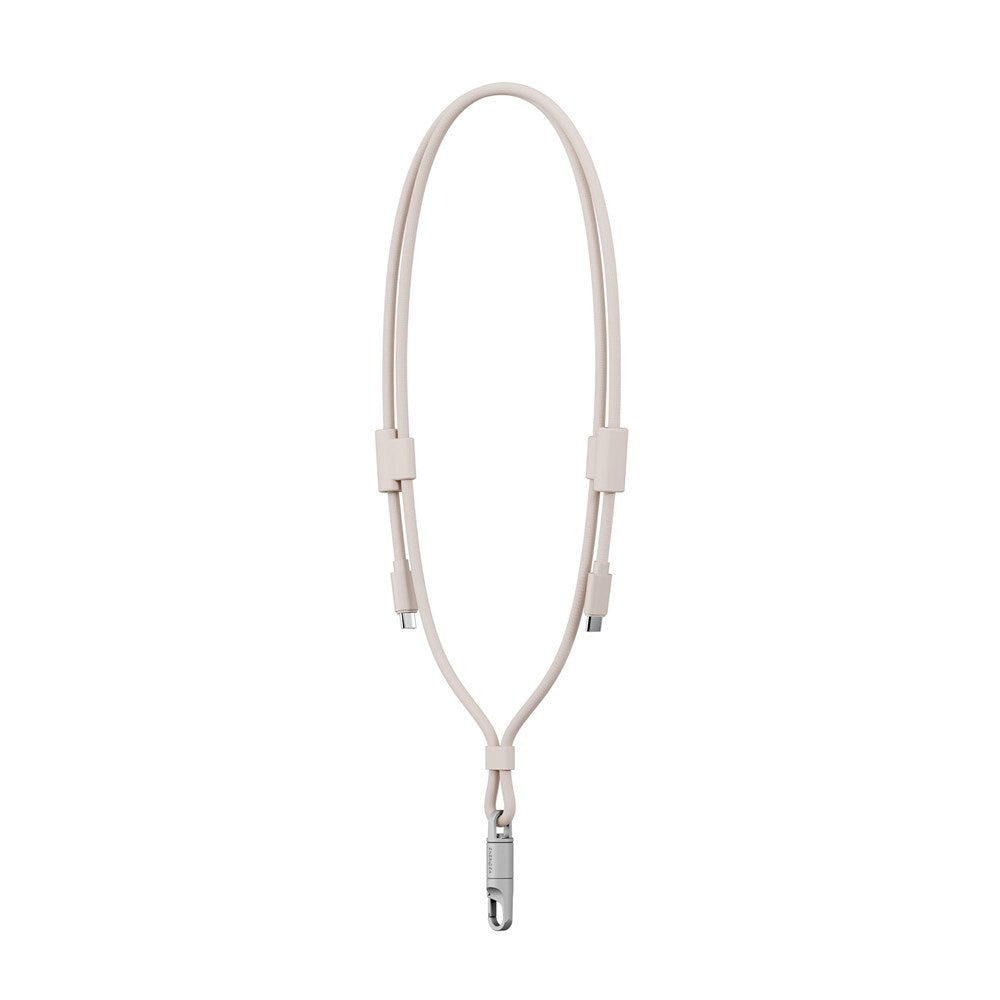ENERGEA LASSO LANYARD C-C CABLE 480MBPS, 240W WITH LANYARD CARD 1.5M