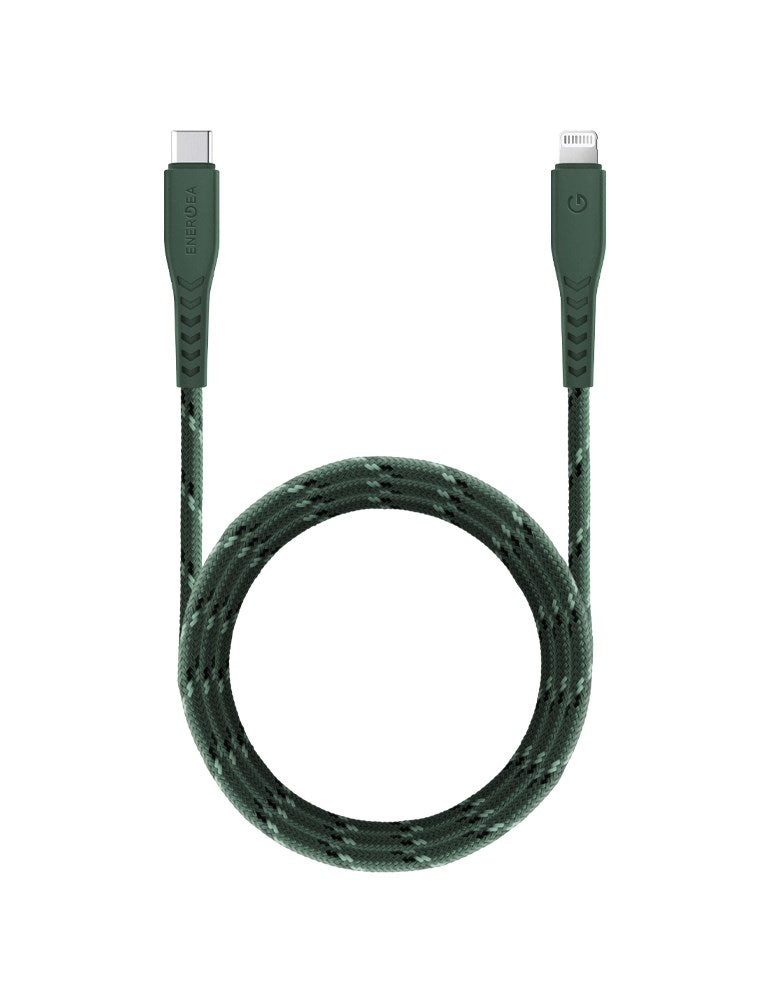 EOL ENERGEA NYLOFLEX CABLE, USB-C TO LIGHTNING C94 MFI 1.5M
