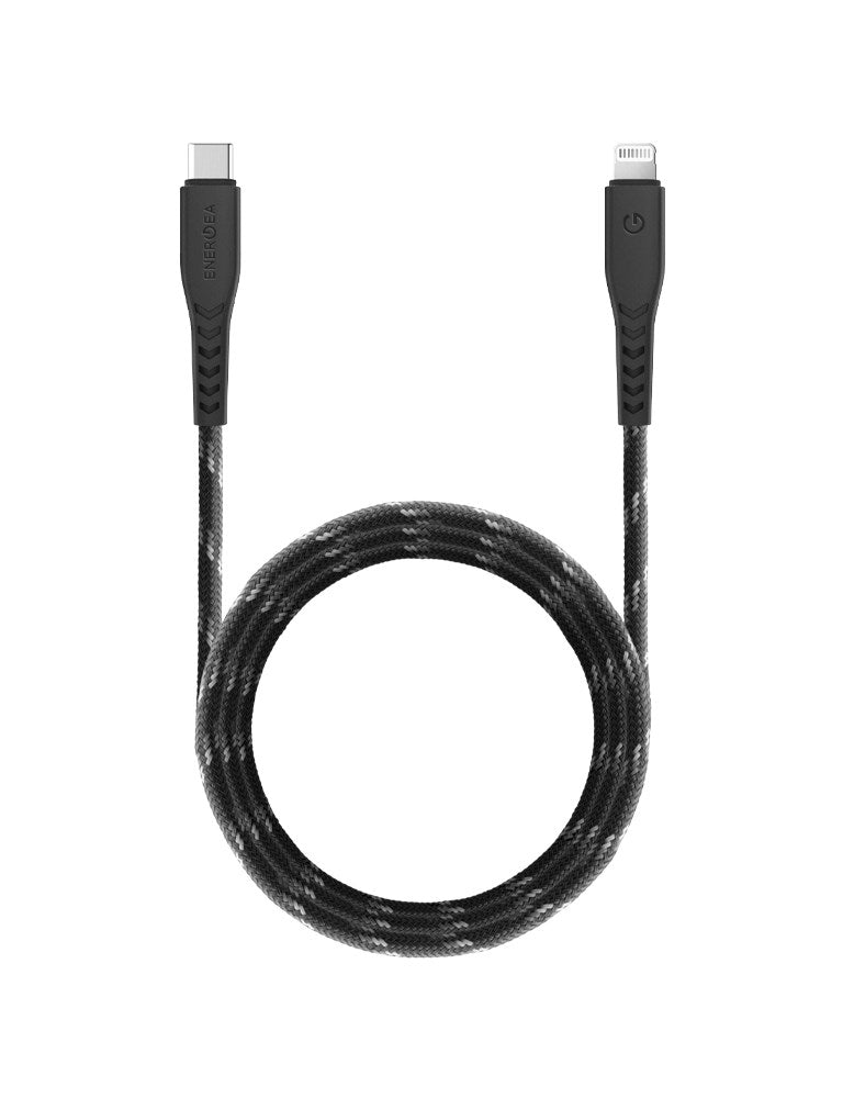 EOL ENERGEA NYLOFLEX USB-C TO LIGHTNING 3M CABLE