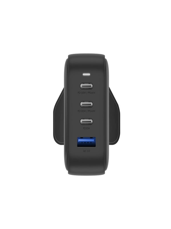 EOL ENERGEA AMPCHARGE GAN100, 3C1A PD/PPS/QC3.0 WALL CHARGER,100W (UK)