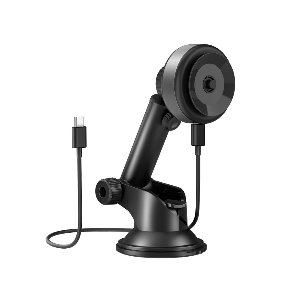 EOL ENERGEA AIRLOCK, VACUUM ABSORPTION PHONE MOUNT WITH 15W WIRELESS CHARGING