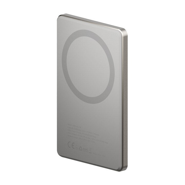 EOL ENERGEA ALUPAC AIR,  5000MAH ULTRA LIGHT ALUMINIUM MAGSAFE COMPATIBLE POWER BANK