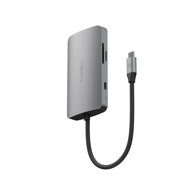 ENERGEA ALUHUB HD PRO 2 , 8 IN 1  ALUMINIUM ALLOY CHARGING HUB