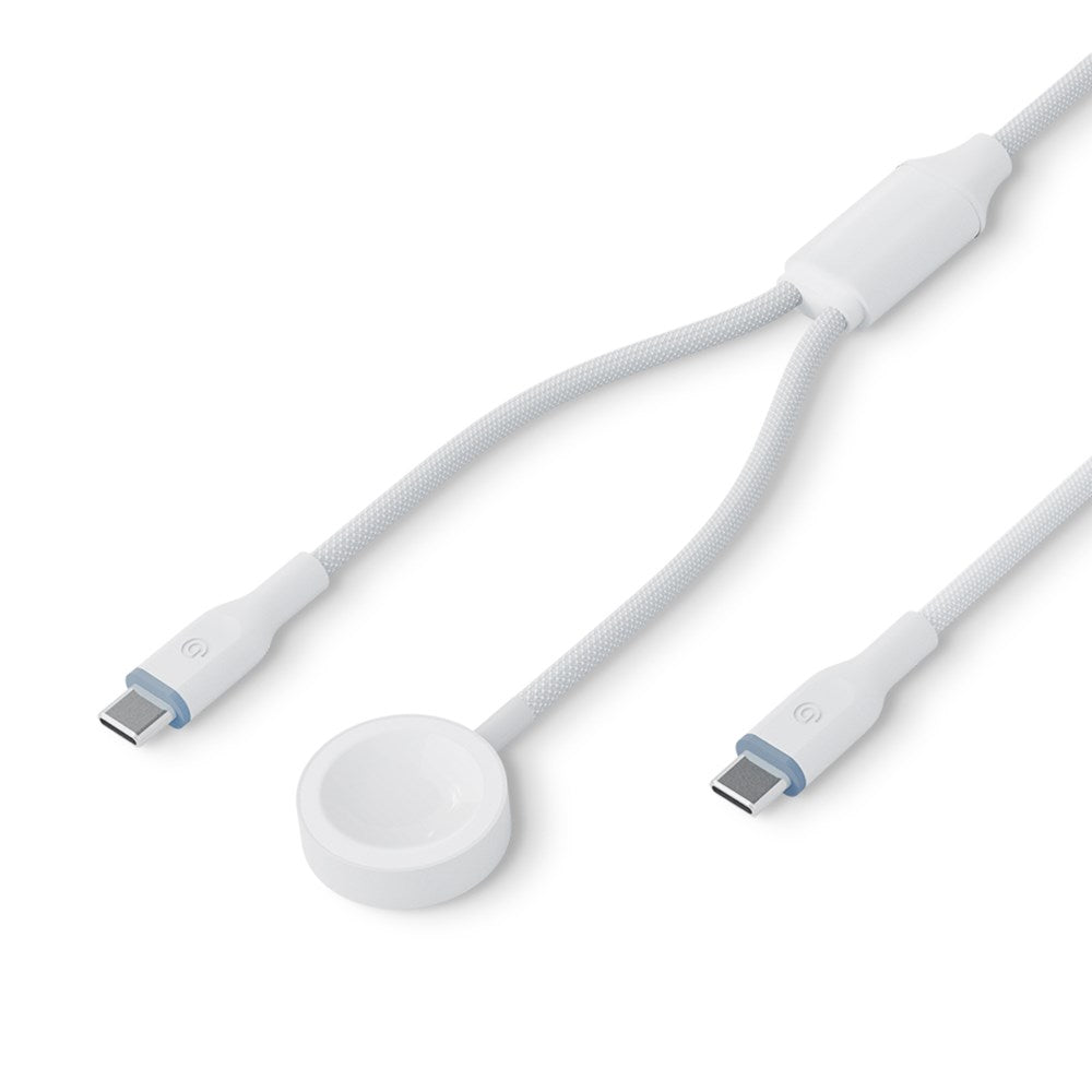 EOL BAZIC GOCHARGE DEUCE CABLE, USB-C TO C WITH WATCH CHARGER 1.8M
