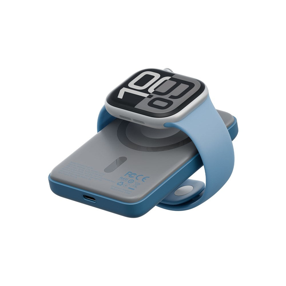 BAZIC GOPOWER SNAP 5K, 3IN1 5000MAH WIRELESS POWERBANK WITH APPLE WATCH CHARGER