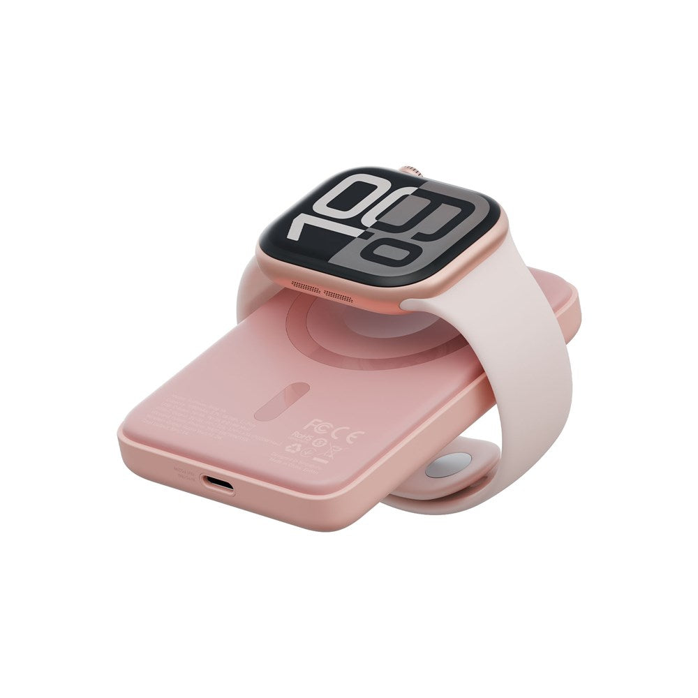 BAZIC GOPOWER SNAP 5K, 3IN1 5000MAH WIRELESS POWERBANK WITH APPLE WATCH CHARGER
