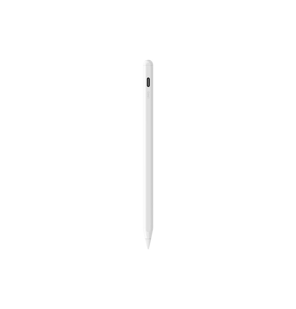 EOL UNIQ PIXO PRO MAGNETIC STYLUS WITH WIRELESS CHARGING FOR IPAD - DOVE (WHITE)