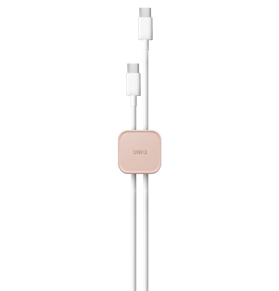 UNIQ POD ADHESIVE CABLE ORGANIZERS 8-IN-1 PACK - BLUSH (PINK)