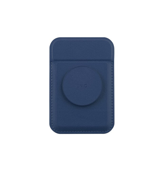EOL UNIQ FLIXA MAGNETIC CARD HOLDER AND POP-OUT GRIP-STAND - NAVY BLUE (NAVY BLUE)