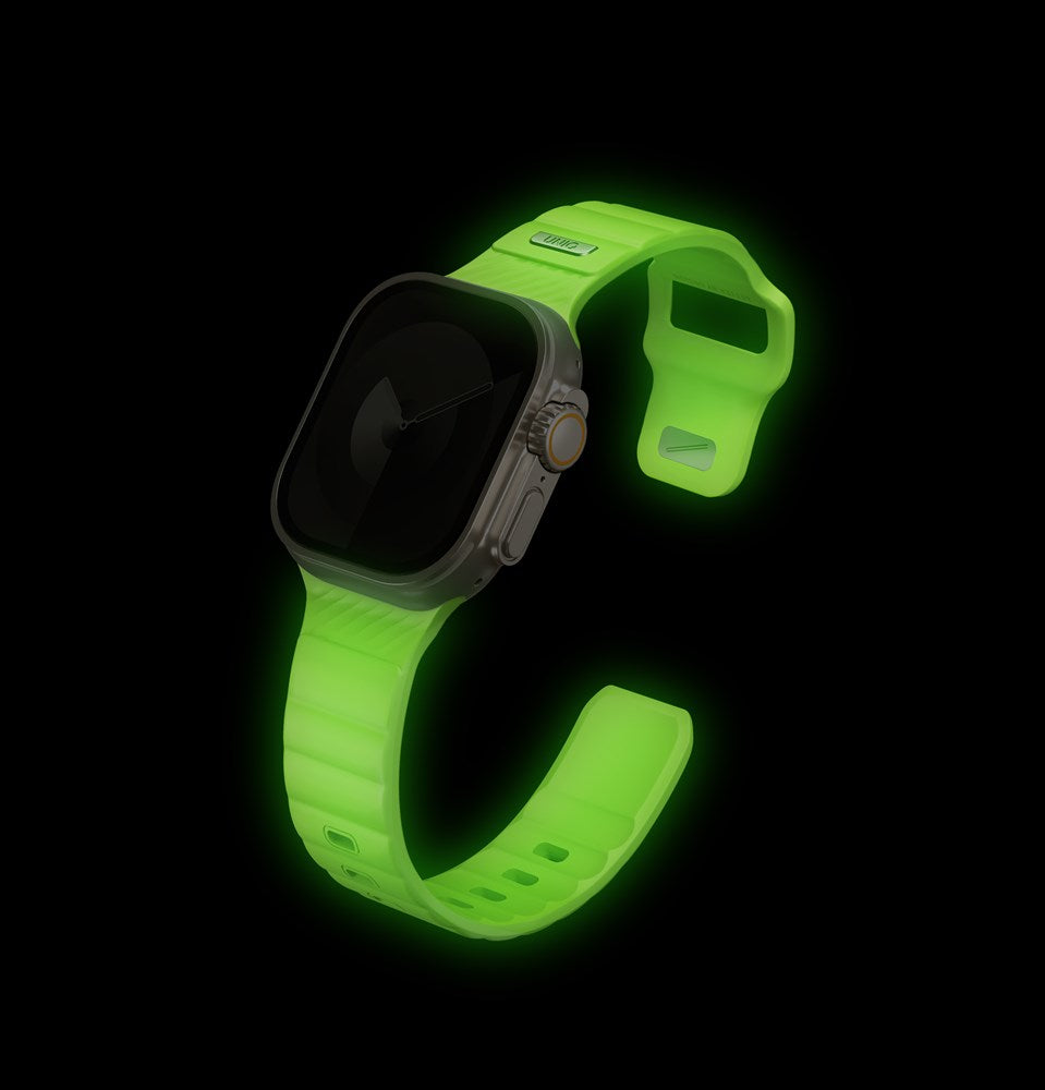 UNIQ STRIDE SE FKM RUBBER APPLE WATCH STRAP 49/46/45/44MM - LUME?(LUME)