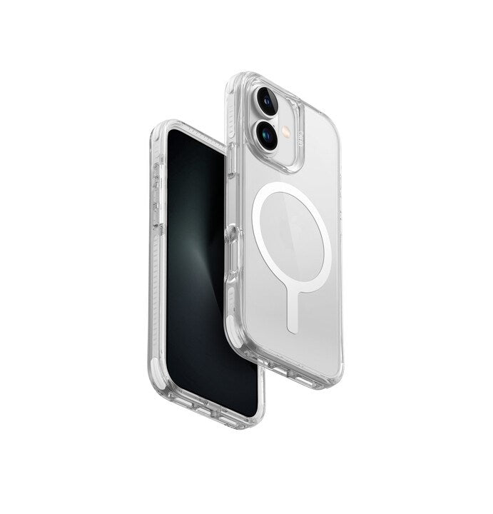 UNIQ HYBRID IPHONE 16 (2024) 6.1 MAGCLICK CHARGING COMBAT (LUMINOUS) - LUME-WHITE (LUME-WHITE)