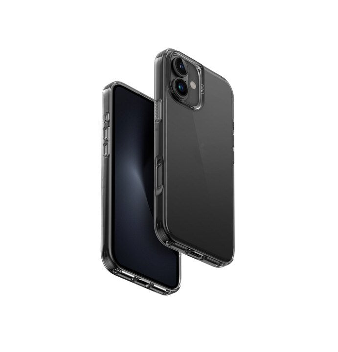 UNIQ HYBRID IPHONE 16 (2024) 6.7 AIR FENDER - SMOKED (GREY TINTED)
