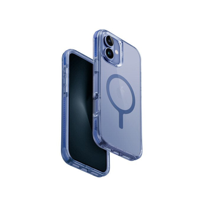 UNIQ HYBRID IPHONE 16 (2024) 6.7 MAGCLICK CHARGING COMBAT - PEARL BLUE (PEARL BLUE)