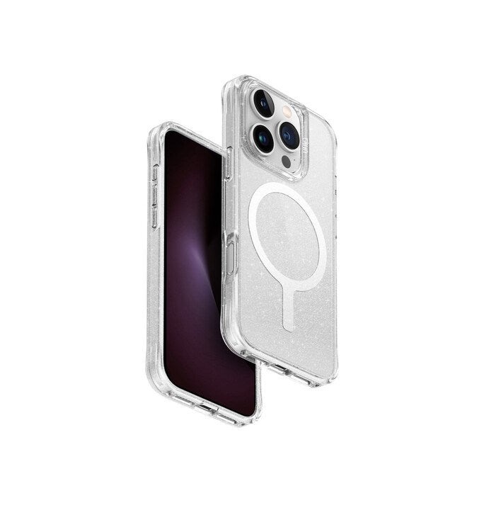 UNIQ HYBRID IPHONE 16 PRO (2024) 6.3 MAGCLICK CHARGING LIFEPRO XTREME - TINSEL (LUCENT)