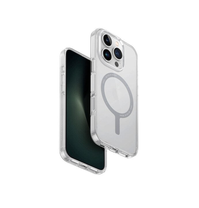 UNIQ HYBRID IPHONE 16 PRO (2024) 6.3 MAGCLICK CHARGING CLARIO (ECO) - LUCENT (CLEAR)