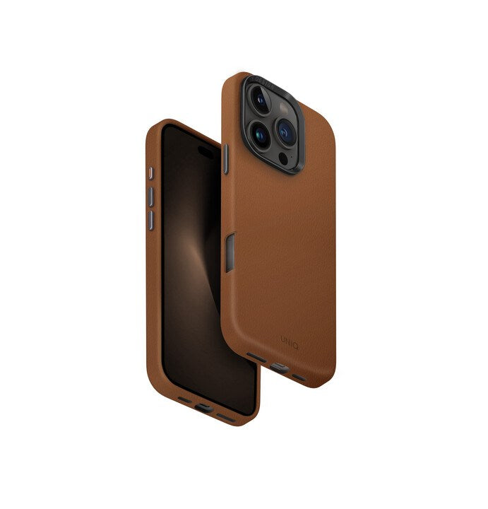 UNIQ HYBRID IPHONE 16 PRO (2024) 6.3 MAGCLICK MAGCLICK CHARGING LYDEN - CARAMEL (CARAMEL)