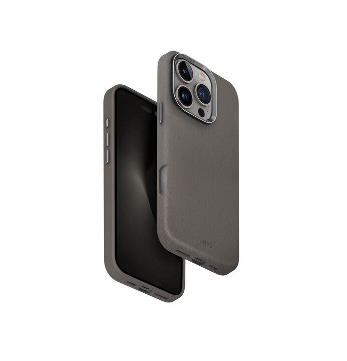 UNIQ HYBRID IPHONE 16 PRO (2024) 6.3 MAGCLICK MAGCLICK CHARGING LYDEN - FLINT GREY (GREY)