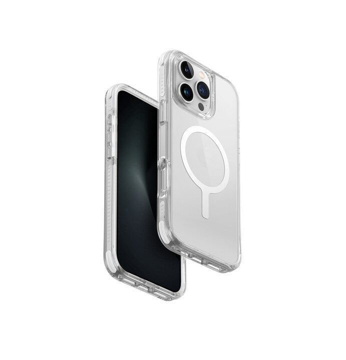 UNIQ HYBRID IPHONE 16 PRO (2024) 6.9 MAGCLICK CHARGING COMBAT (LUMINOUS) - LUME-WHITE (LUME-WHITE)