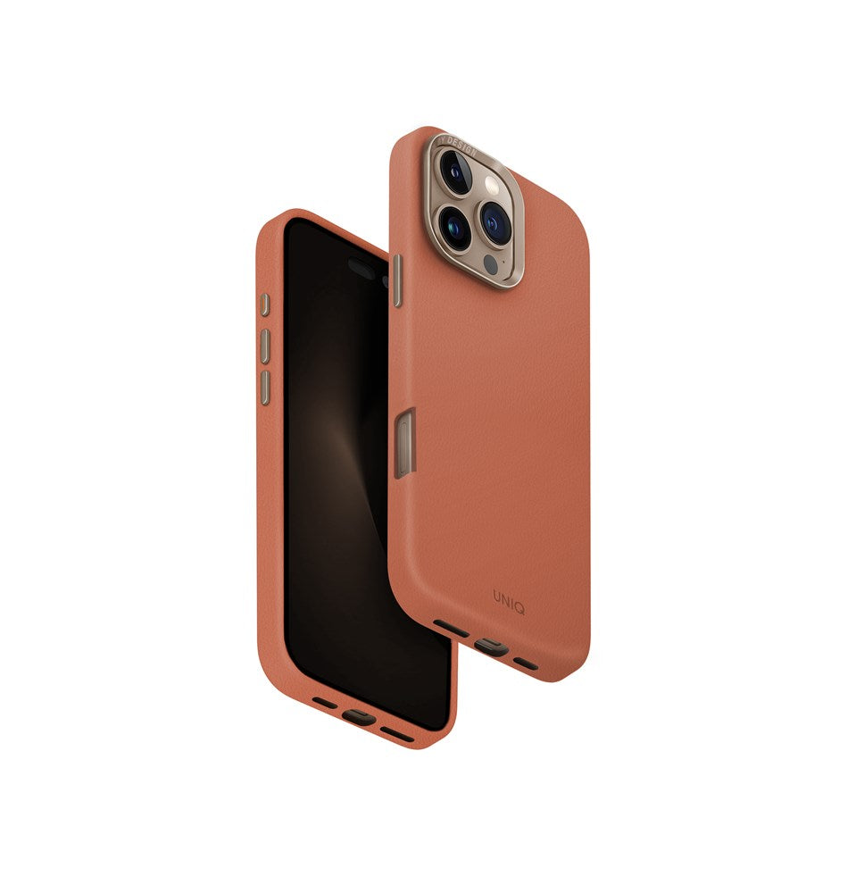 UNIQ HYBRID IPHONE 16 PRO (2024) 6.9 MAGCLICK CHARGING LYDEN - TERRACOTTA (TERRACOTTA)