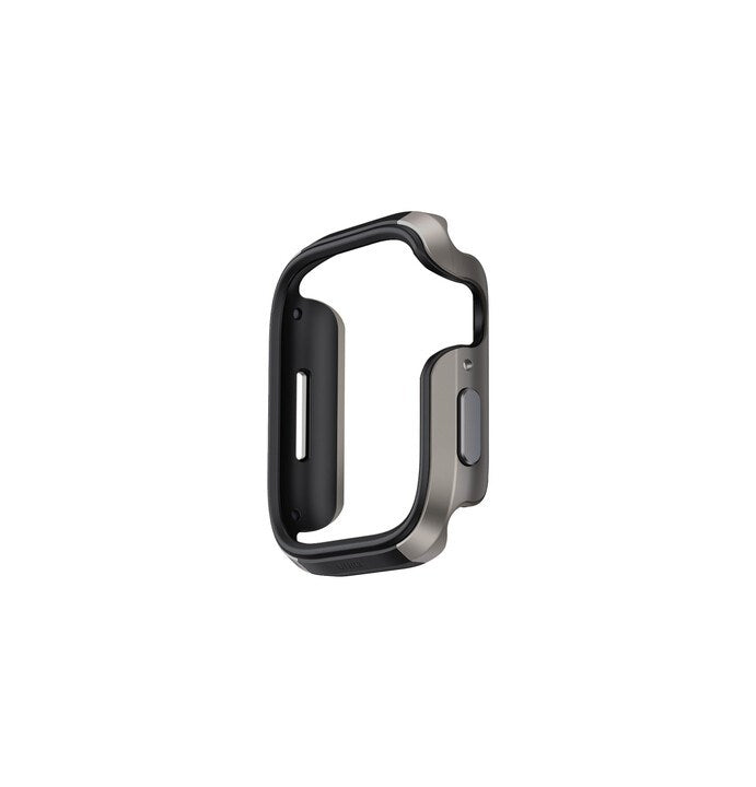 UNIQ VALENCIA APPLE WATCH CASE 46MM - TITANIUM SILVER (TITANIUM SILVER)