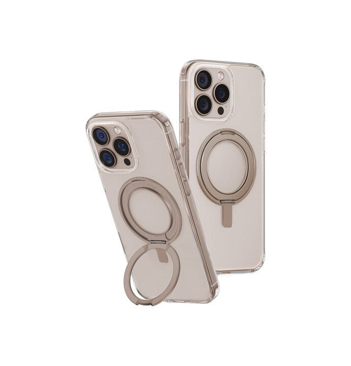 EOL UNIQ HYBRID IPHONE 16 PRO MAX SWIVIX WITH 360 ROTATING KICKSTAND - TAUPE GOLD (TAUPE GOLD)