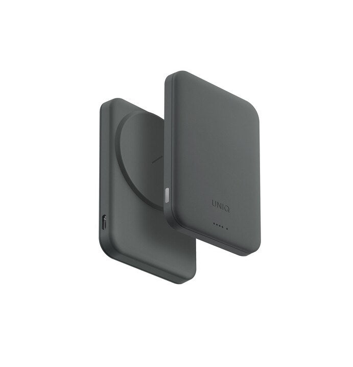 UNIQ LYDEN LEXA 5000MAH MAGNETIC FAST WIRELESS USB-C PD POWER BANK - LICHEN GREEN (LICHEN GREEN)