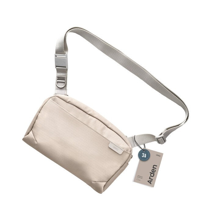 UNIQ ARDEN RPET RIPSTOP SLING BAG (2L) - DRIFTWOOD BEIGE (DRIFTWOOD BEIGE)