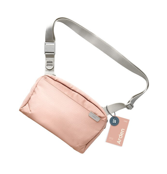 UNIQ ARDEN RPET RIPSTOP SLING BAG (2L) - BLUSH CORAL (BLUSH CORAL)