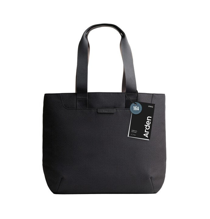 UNIQ ARDEN RPET RIPSTOP TOTE BAG (16L) - MIDNIGHT BLACK (MIDNIGHT BLACK)