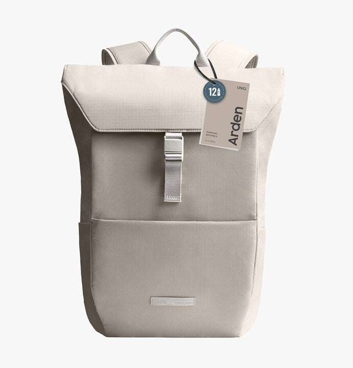 UNIQ ARDEN RPET RIPSTOP BACKPACK (24L) - DRIFTWOOD BEIGE (DRIFTWOOD BEIGE)