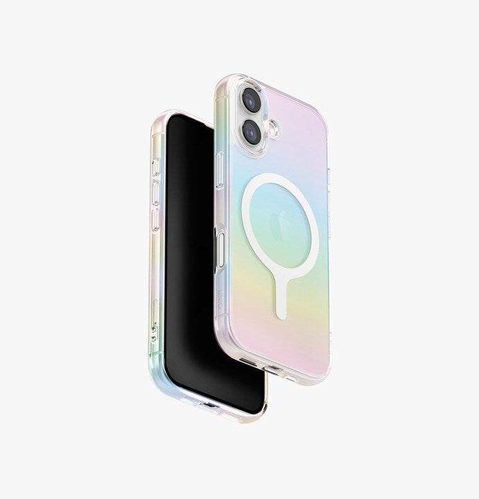 UNIQ HYBRID IPHONE 17 (2025) 6.3 MAGCLICK CHARGING IRIDESCIA - HOLO QUARTZ (HOLO QUARTZ)