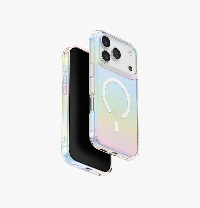 UNIQ HYBRID IPHONE 17 PRO (2025) 6.3 MAGCLICK CHARGING IRIDESCIA - HOLO QUARTZ (HOLO QUARTZ)