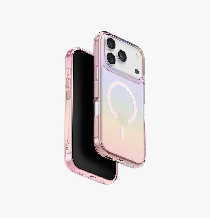 UNIQ HYBRID IPHONE 17 PRO (2025) 6.3 MAGCLICK CHARGING IRIDESCIA - PINK PRISM (PINK PRISM)