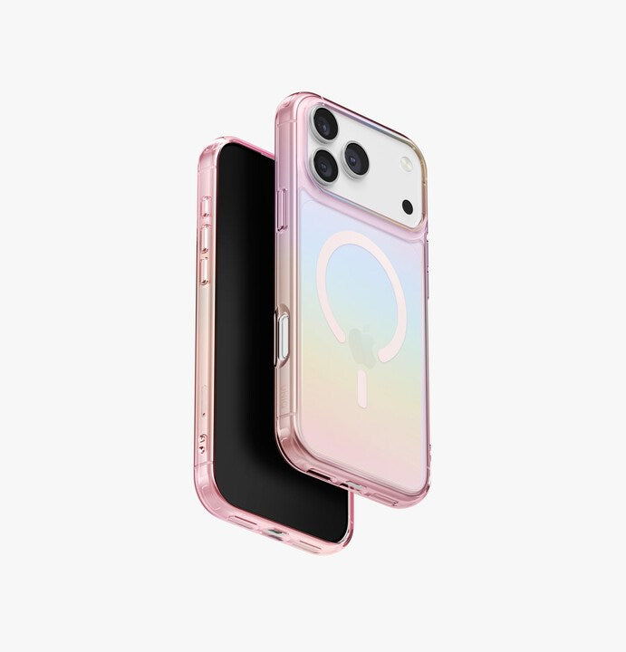 UNIQ HYBRID IPHONE 17 PRO MAX (2025) 6.9 MAGCLICK CHARGING IRIDESCIA - PINK PRISM (PINK PRISM)