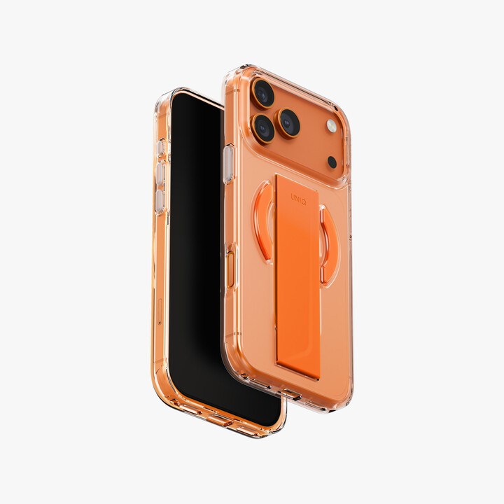 UNIQ HYBRID IPHONE 17 PRO MAX (2025) 6.9 MAGCLICK CHARGING HELDRO AIR - VOLT ORANGE (VOLT ORANGE)