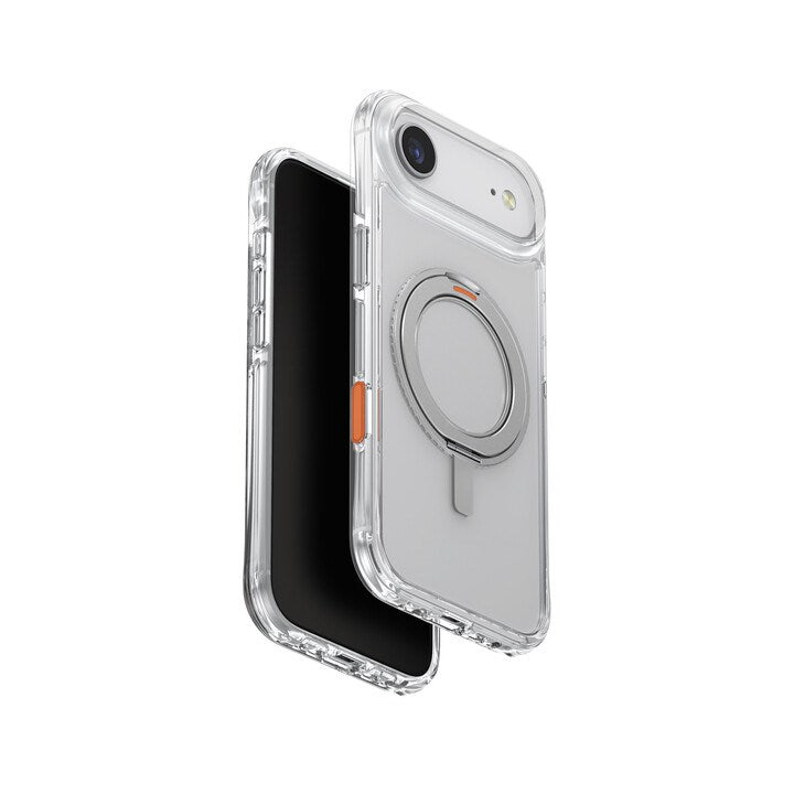 UNIQ HYBRID IPHONE 17 AIR (2025) 6.6 SWIVIX WITH 360 ROTATING KICKSTAND - LUCENT CLEAR (LUCENT CLEAR)