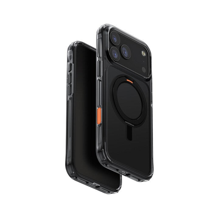 UNIQ HYBRID IPHONE 17 PRO MAX (2025) 6.9 SWIVIX WITH 360 ROTATING KICKSTAND - CARBON BLACK (CARBON BLACK)