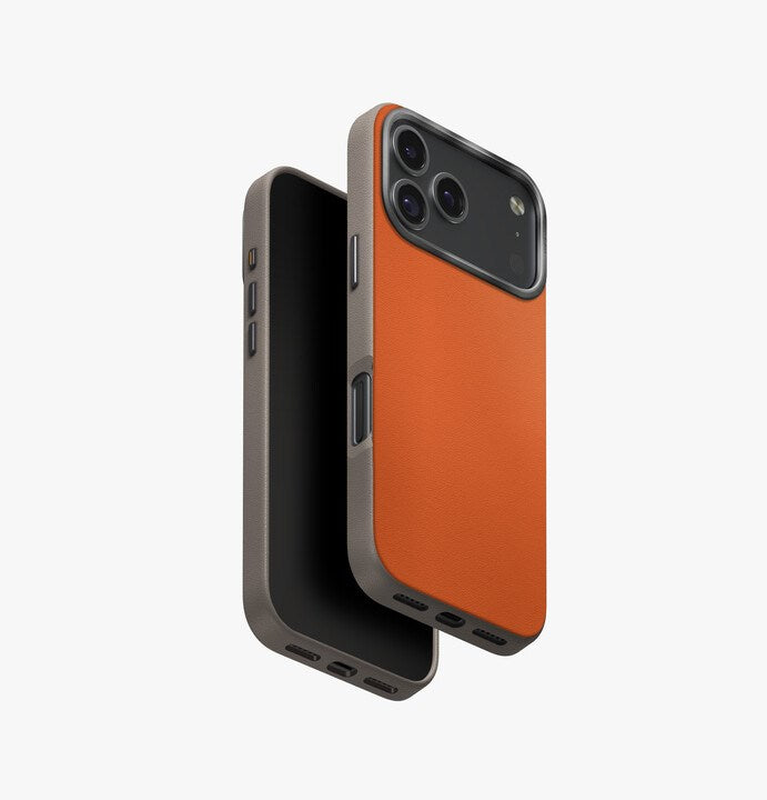 UNIQ HYBRID IPHONE 17 PRO (2025) 6.3 MAGCLICK CHARGING LYDEN DS - FLAME ORANGE (FLAME ORANGE/FLINT GREY)