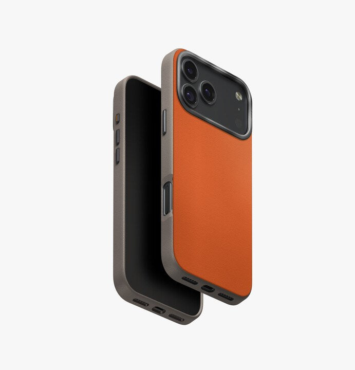 UNIQ HYBRID IPHONE 17 PRO MAX (2025) 6.9 MAGCLICK CHARGING LYDEN DS - FLAME ORANGE (FLAME ORANGE/FLINT GREY)