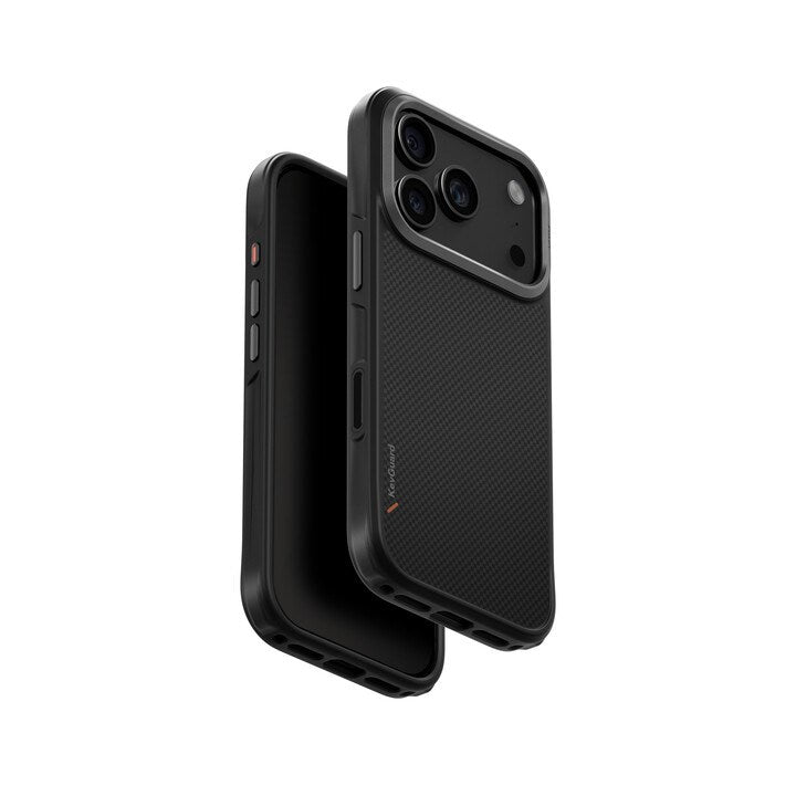 UNIQ HYBRID IPHONE 17 PRO (2025) 6.3 MAGCLICK CHARGING KEVA - CARBON BLACK (CARBON BLACK)