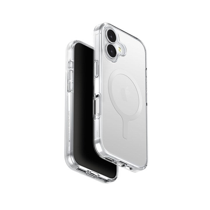 UNIQ HYBRID IPHONE 17 (2025) 6.3 MAGCLICK CHARGING CLARIO (ECO) - LUCENT CLEAR (LUCENT CLEAR)