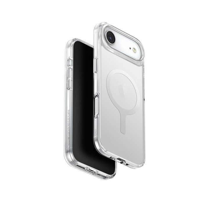 UNIQ HYBRID IPHONE 17 AIR (2025) 6.6 MAGCLICK CHARGING CLARIO (ECO) - LUCENT CLEAR (LUCENT CLEAR)