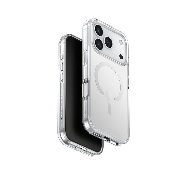 UNIQ HYBRID IPHONE 17 PRO (2025) 6.3 MAGCLICK CHARGING CLARIO (ECO) - LUCENT CLEAR (LUCENT CLEAR)