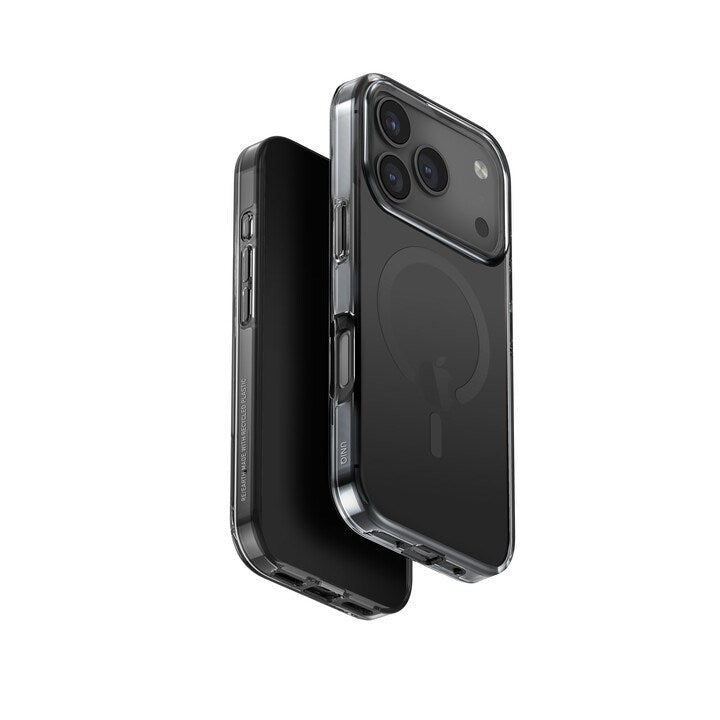 UNIQ HYBRID IPHONE 17 PRO (2025) 6.3 MAGCLICK CHARGING CLARIO (ECO) - SMOKE (SMOKE)