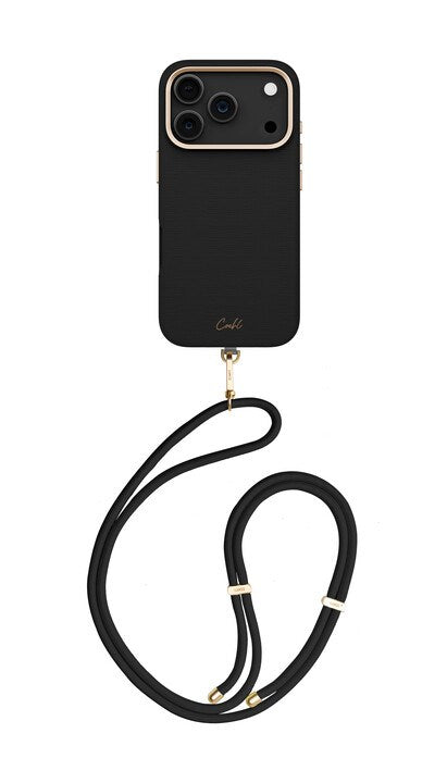 UNIQ COEHL IPHONE 17 PRO (2025) 6.3 MAGNETIC CHARGING MIRELLE - EBONY (EBONY)