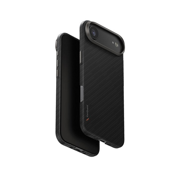 UNIQ HYBRID IPHONE 17 AIR (2025) 6.6 MAGCLICK CHARGING KEVA EDGE - CARBON BLACK (CARBON BLACK)